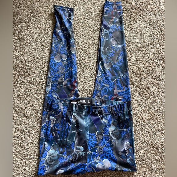 Blackmilk Corpse Bride The wedding of victor and Emily hwmf leggings small - Picture 2 of 4